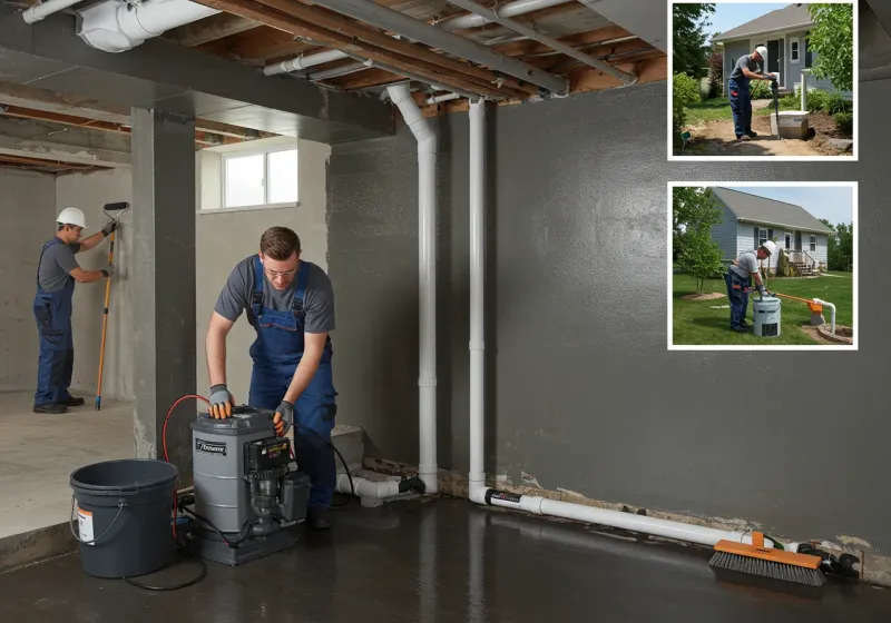 Basement Waterproofing and Flood Prevention process in Bryson City, NC